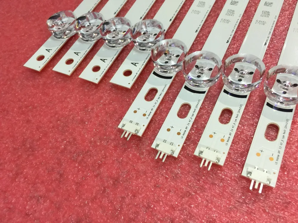 100% new original 8 PCS(4*A,4*B) LED for LG INNOTEK DRT 3.0 42