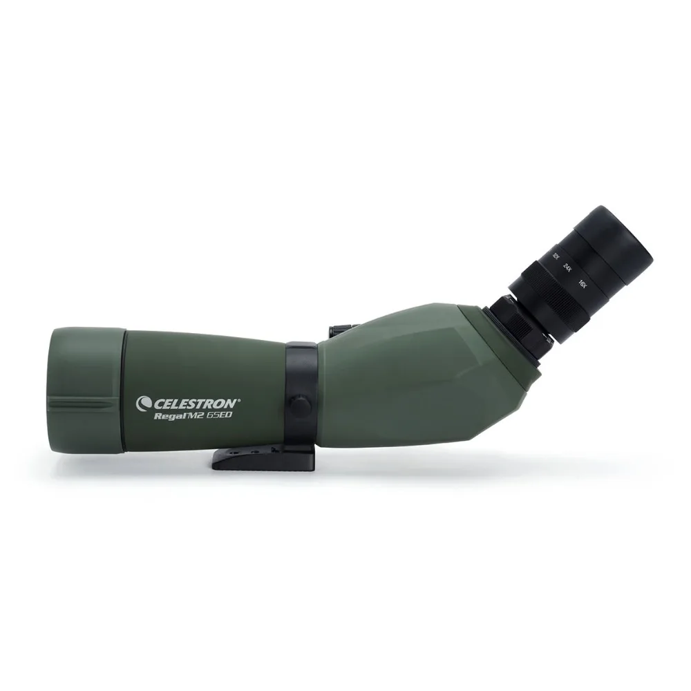 Celestron Regal M2 65 F-ED 45 องศา 16x-48x ซูม Spotting Scope กล้องโทรทรรศน์ Multi-Coated สําหรับดูนกการล่าสัตว์