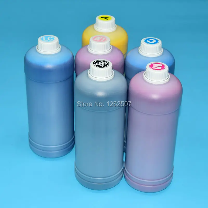 T5441-T5447 1000ML Bottle Refill Pigment Ink For Epson Stylus Pro 7600 9600 4000 Wide Format Inkjet Printer Printing