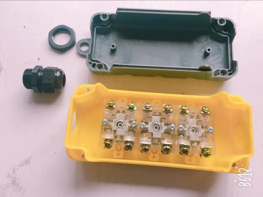 Hoist Crane 3 Pushbuttons Pendant Control Station