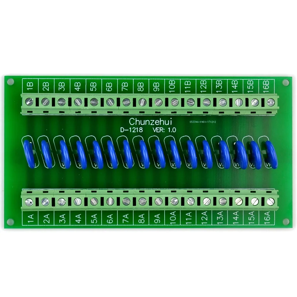 

16 Channels Individual 275V SIOV Varistor Board, Surge Suppressor Protection SPD.