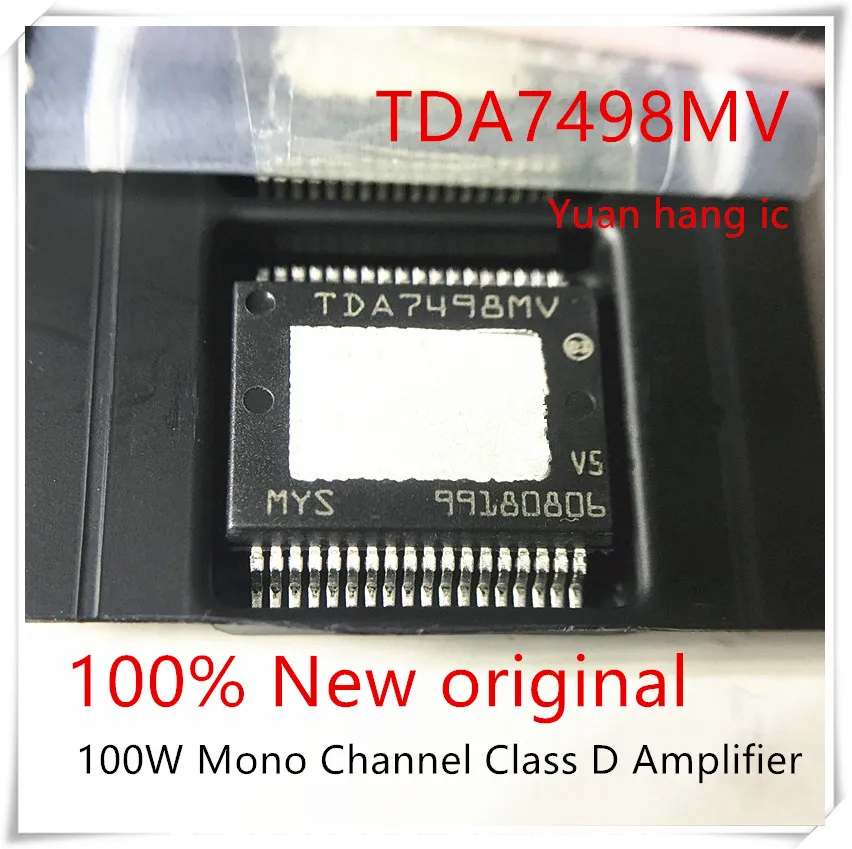 

NEW 1PCS/LOT TDA7498MV TDA7498 SSOP-36 100W Mono Channel Class D Amplifier IC