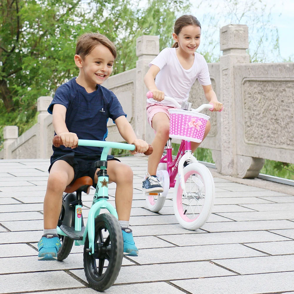 Joystar Kids Balance Bike Free Shipping 10/12 inch Kids Learn to Walk Ride on Toys with Footrest for 6 Month to 2 Years Children