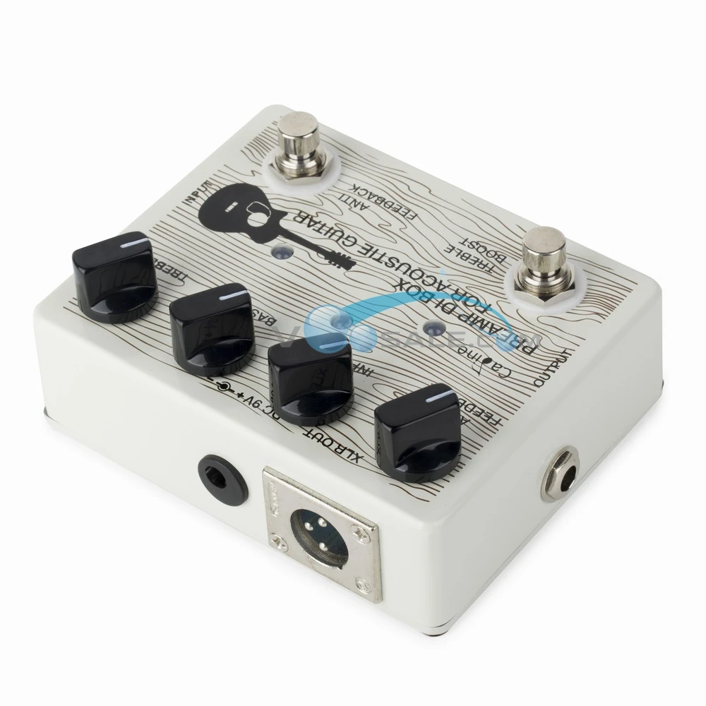 Caline CP-67 DI Box For Acoustic Guitar Pedal Effect 9V Guitar Effects Guitar Accessories Effect Pedal True Bypass Guitar Parts