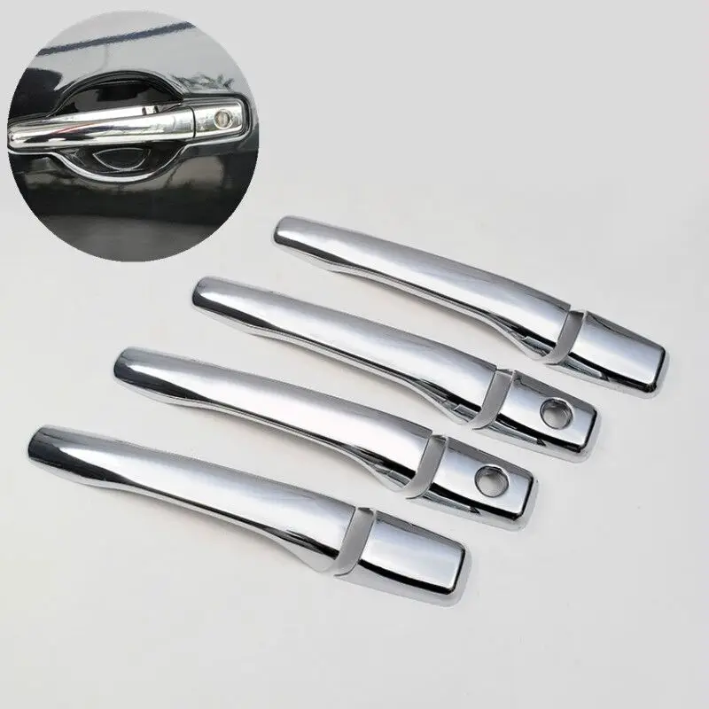 FUNDUOO New ABS Chrome Door Handle Cover For Mitsubishi Airtrek 2001 -2006  Mitsubishi GLX 2002 - 2007 Free Drop Shipping