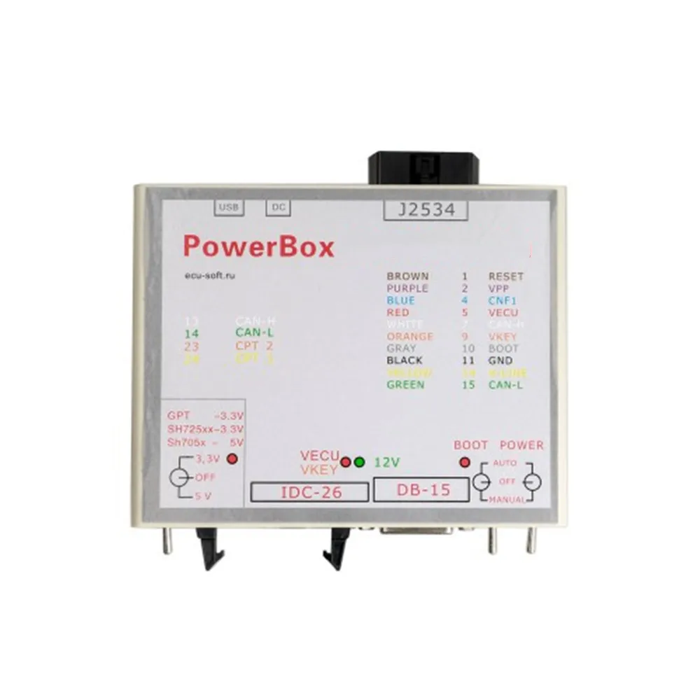 PowerBox J2534 Adapter Only Can Use for Bench FLASH ECU Programmer