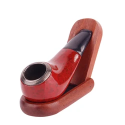 Chicken Leg Shape Short Pipes Chimney Smoking Pipe Mouthpiece Herb Tobacco Pipe Cigar Narguile Grinder Smoke Cigarette Holder