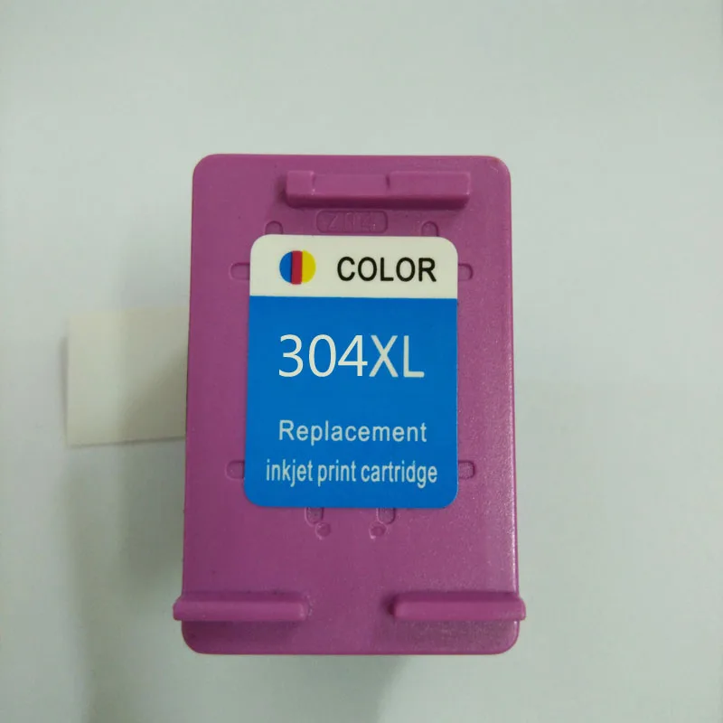 Newest Version 304 304XL Color N9K08AE N9K07AE Ink Cartridge for HP Deskjet 2600 3700 3720 3730 3732 5000 Printer Show Ink Level