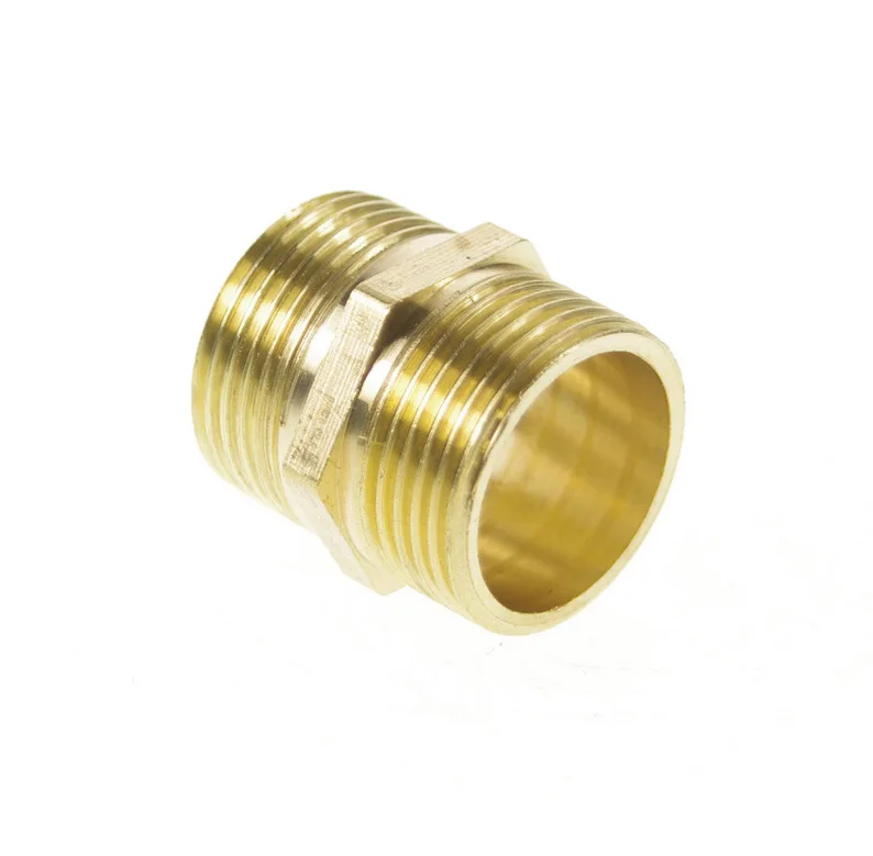 

5PCS 3/4" BSPP Connection straight Male Pipe Brass Adapter Coupler Connector