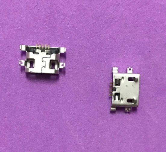 200Pcs Micro USB Charging Connector Plug Charger Dock Socket Port For Alcatel One Touch C7 Dual 7041D 7040 7041 OT7040 OT7041 image 2