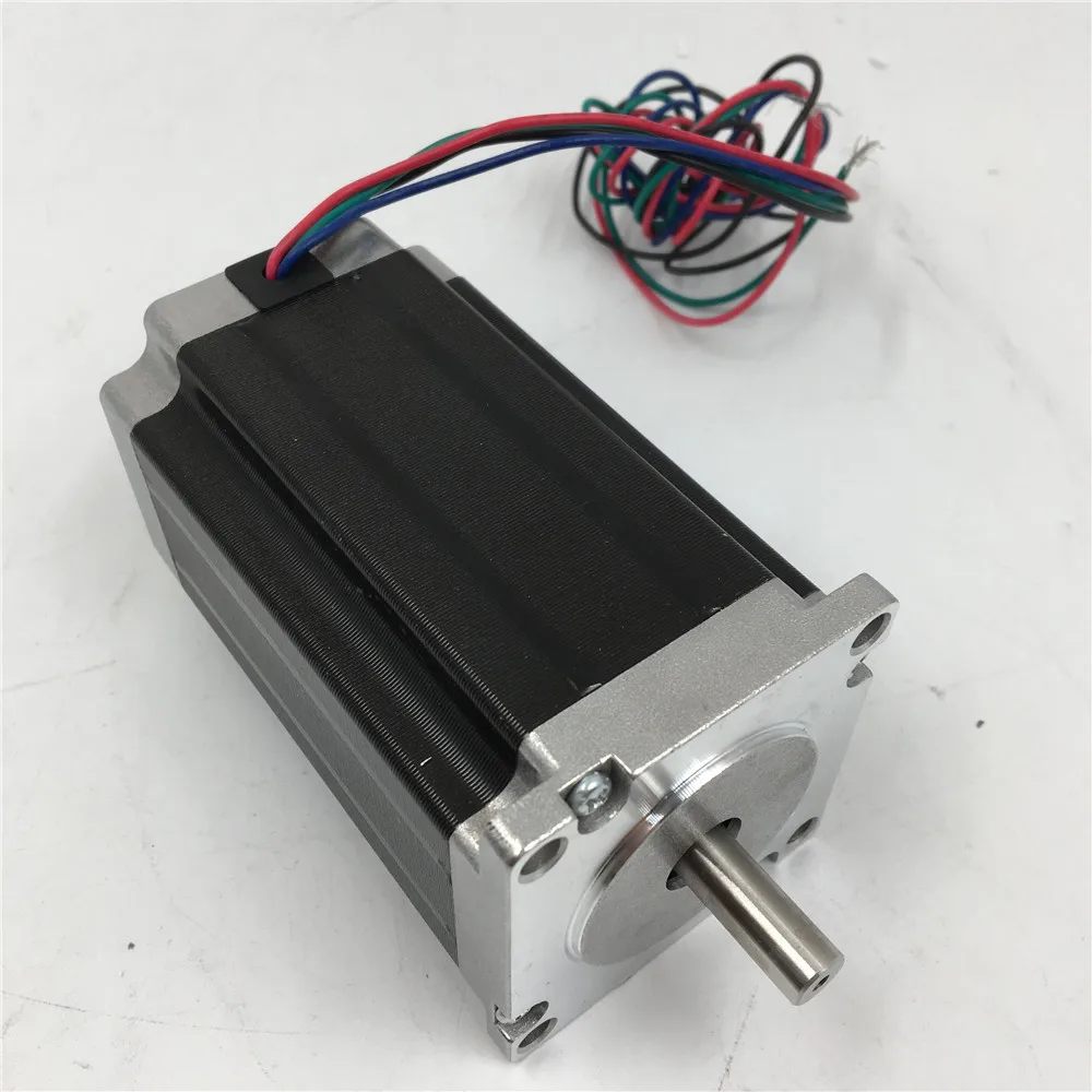 Nema 24 Stepper Motor 2 Phase 4A 76mm Motors 1.8 degree 2.2NM/ 314oz.in Motor Rabbet 50mm installation for Engraving machine