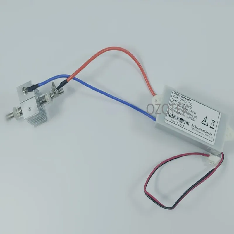 Eletrodo de titânio de tubo de quartzo DC12V para módulo gerador de ozônio de dispositivo médico de ar/água