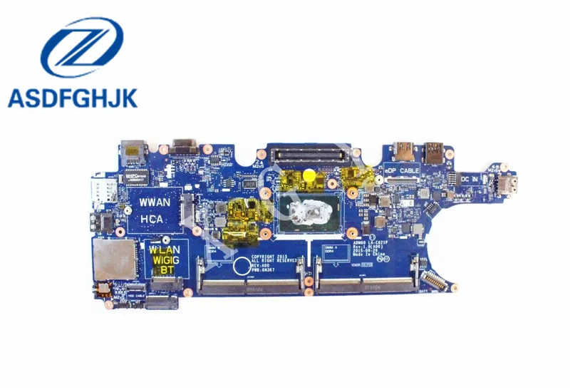 Laptop Motherboard DV5YH 0DV5YH CN-0DV5YH for Dell for Latitude E5270 Motherboard i5-6300U 2.4 GHz 100% Test ok