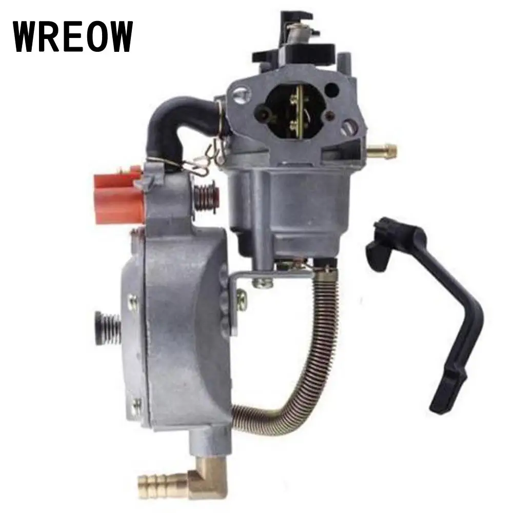 New metal Carburetor 168F/GX160 Carburetor Carb Dual Fuel Aut Choke LPG NG Petrol Water Pump for 1KW to 6KW generating sets