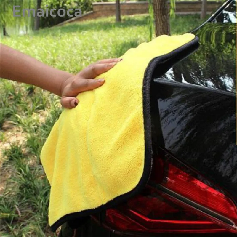 Emaicoca Car Cleaning Towel For Hyundai Tucson Veloster Santa Fe Veracruz Mistra Rohens AZERA  Avante