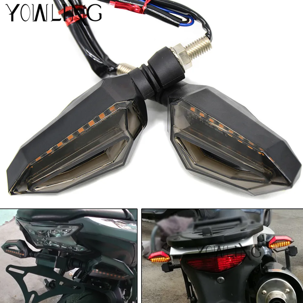 For Honda CBR650F CBR 650F CBR 650 F CB650F CB 650F 2014 2015 2016 2017 Motorcycle LED Turn Signal Light Indicator Amber Blinker