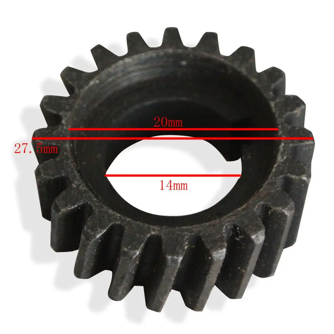 1Pc Flywheel Bevel Pinion Suitable For 80cc 60cc 66cc 49cc Motorized Push Bike