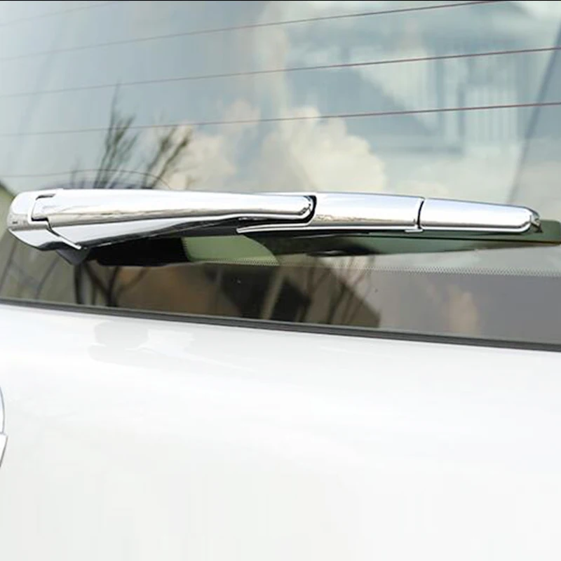 

For NIssan Patrol Armada Y62 2017 2018 ABS Plastic Chrome car rear Wiper strip Cover Trim car styling Accessories 4pcs