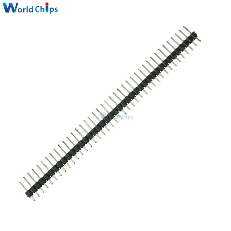 10PCS 40Pin 2.54mm Single Row Straight Male Pin Header Strip PBC For Arduino