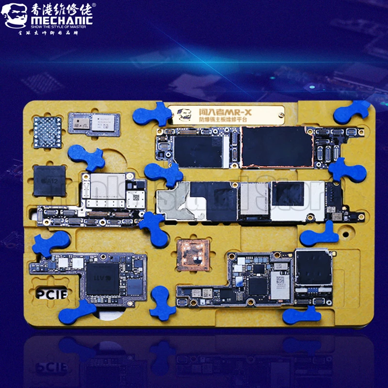 Mechanic MR-X 4 in1 Explosion-Proof Motherboard CPU NAND Fingerprint Repair PCB Holder Fixture For iPhone XR / Xs / Xs Max / X