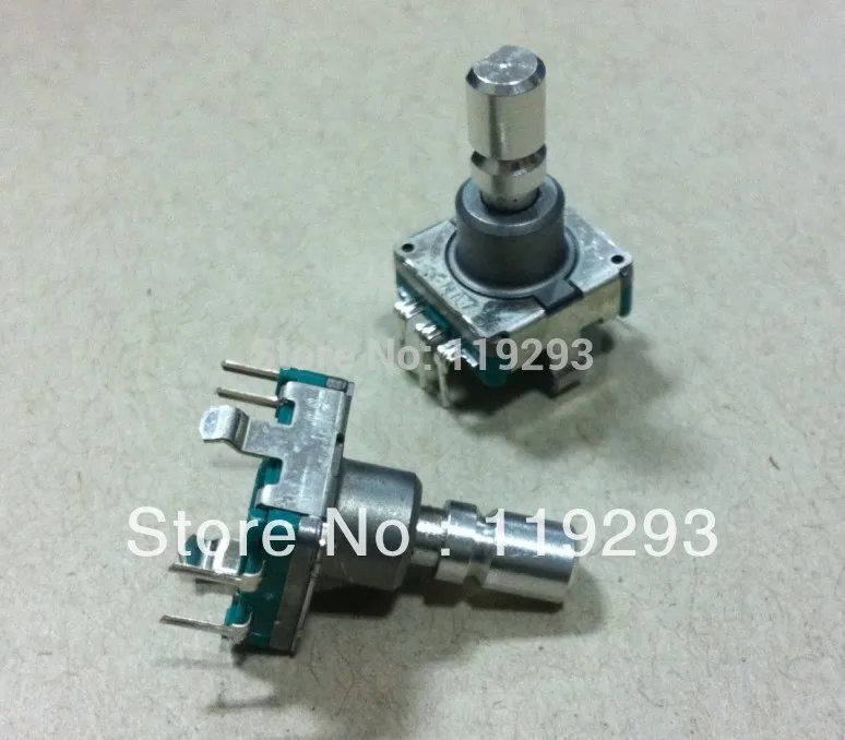 

[bellla]Original ALPS EC11 Car 15MM thin shaft encoder 30 is positioned with a switch coding switch--10pcs/lot