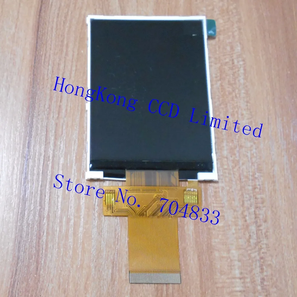 

3.2 inch TFT LCD without touch wide viewing angle SPI 240x320 ILI9341 40PIN 3-wire 4-wire serial port 0.5mm Z320IT008