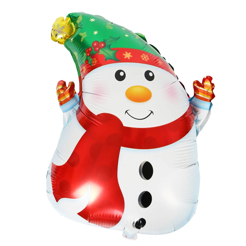 Christmas balloon wholesale aluminum balloons  wedding balloon home decoration for Christmas party balloon Santa Claus snowman