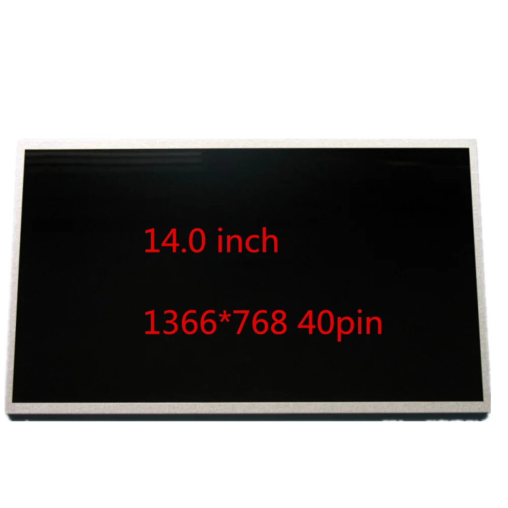 Tela de matriz de lcd led para notebook asus x43s x42j k45vd k42j x45v a45v, 14 polegadas