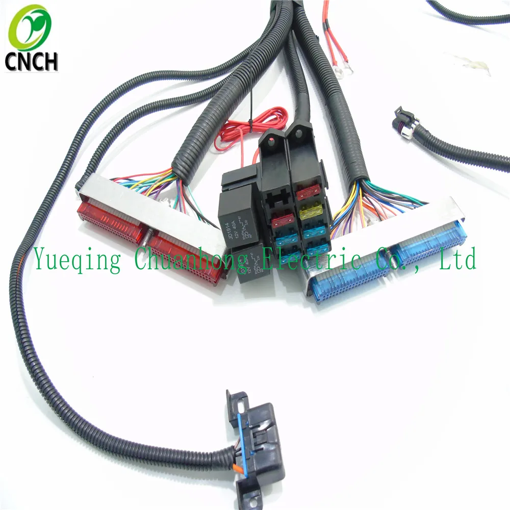 1999 - 2006 VORTEC STANDALONE WIRING HARNESS (DBC) WITH LS1 INTAKE and T56 Free shipping