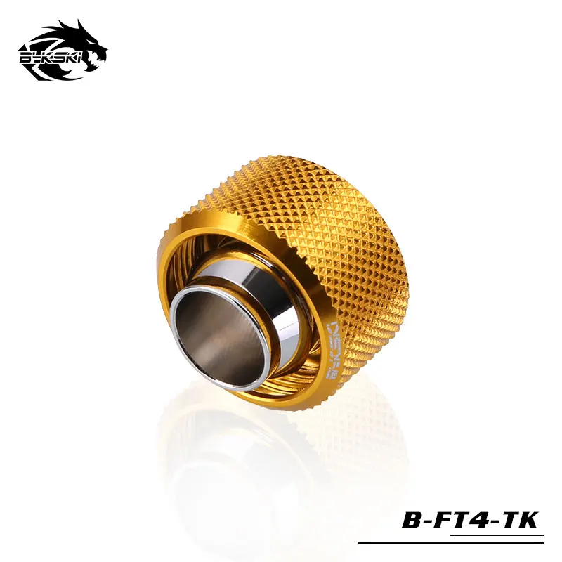 BYKSKI use for Inside Diameter 13mm + Outside Diameter 19mm Hose / ID13mm + OD19mm Soft Tube / Hand Connector Fitting G1/4