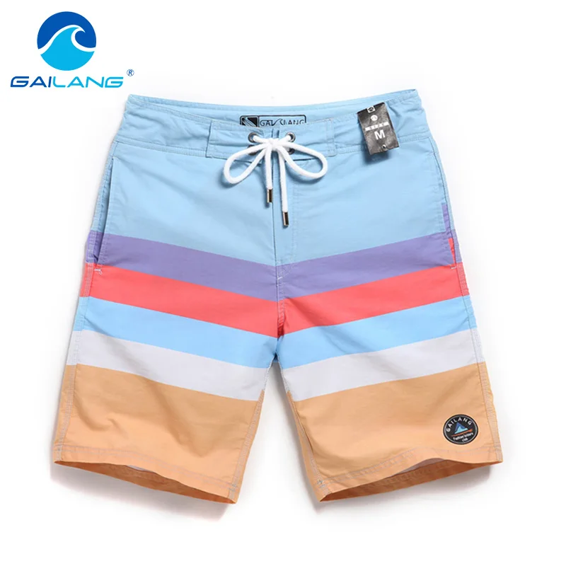 Gailang Brand Men Boardshorts Board Beach Shorts Swimwear Swimsuits Men\'s Casual Bermuda Jogger Shorts Quick Drying Shorts Trunk