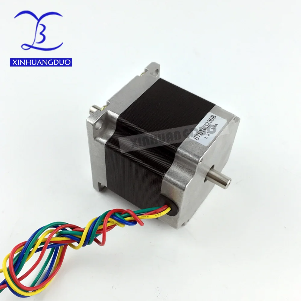 CNC Stepper motor Dual Shaft 57x56 NEMA 23 stepper motor 3A 1.26N.m double shaft stepping motor 180Oz-in For CNC machine