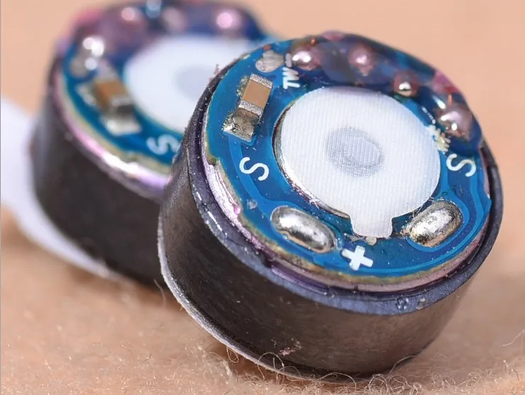 ダブルムービングコイルスピーカーユニット,11mm, 10個