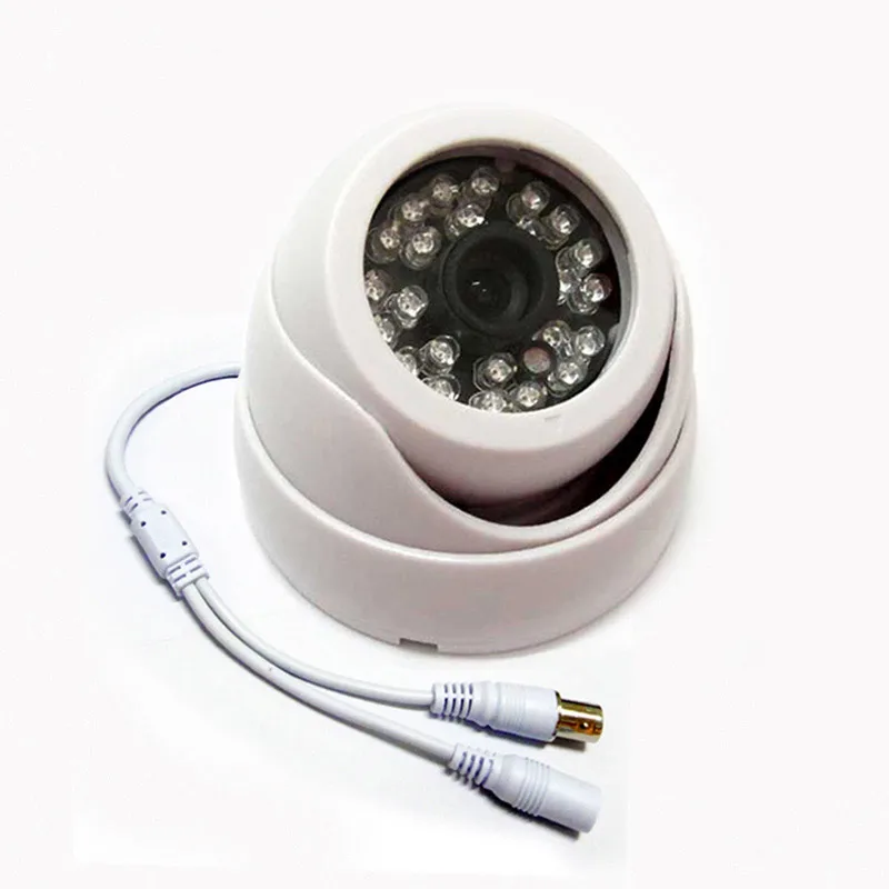 

HD AHD CCTV Camera 1080P 2MP Indoor Dome Security IR Color IRCUT 24IR Leds D/N, white 2.8mm wide angle lens