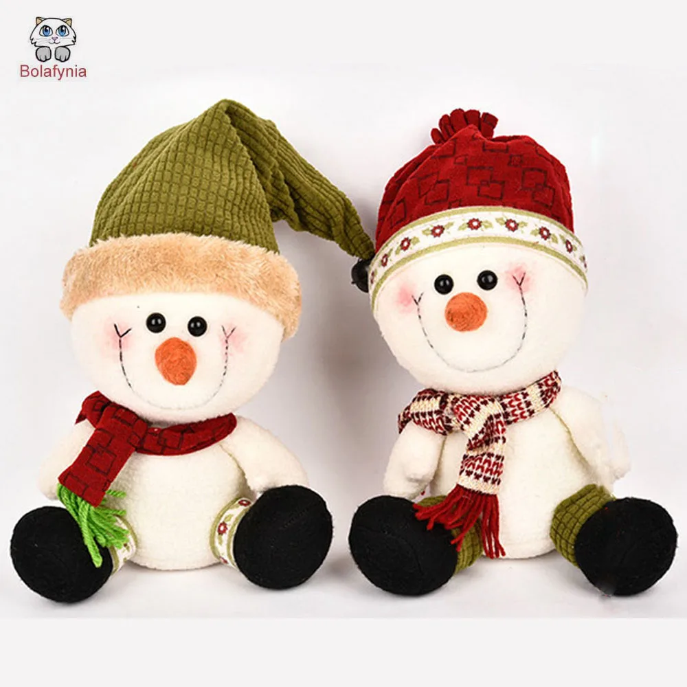 

Snowman Doll Lovers Children Plush Stuffed Toy Christmas Gift