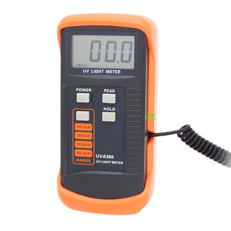 400 M W/ซม.UV Light Meter 320nm-390nm UVA LSI-เครื่องทดสอบวงจรข้อมูล Peak Hold UV Sensor Correction กรองรังสี UV เมตร UVA365