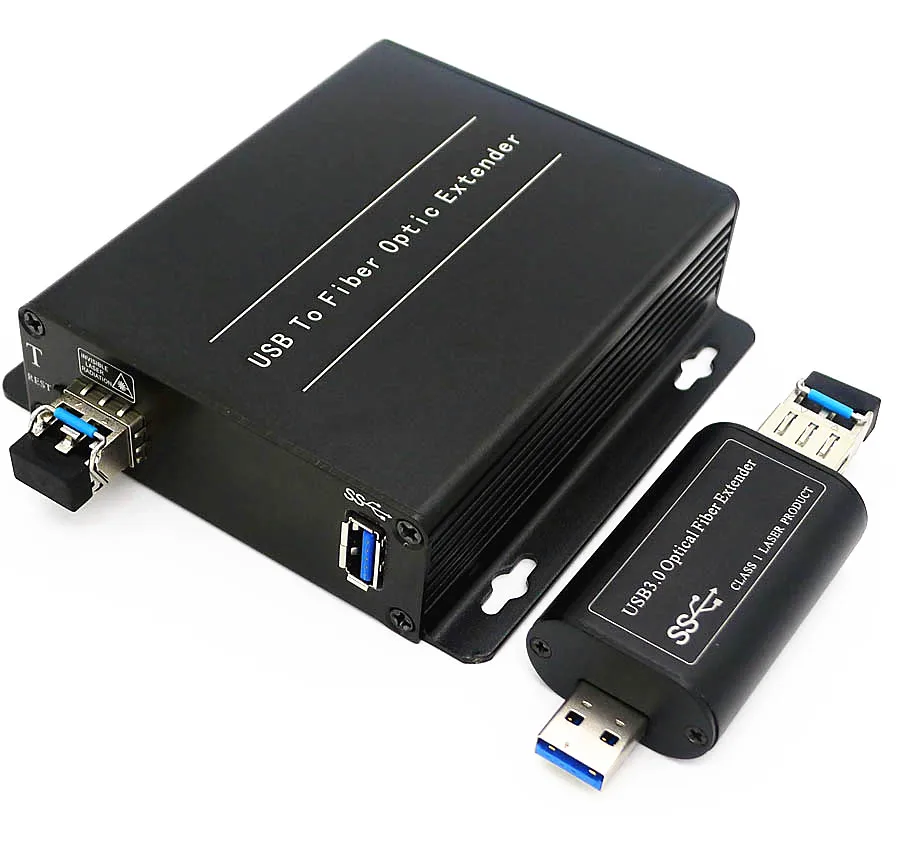 USB3.0 Optical fiber extender, USB3.0 fiber optic transceivers,USB3.0 Optical single multi-mode Single fiber LC, 250M