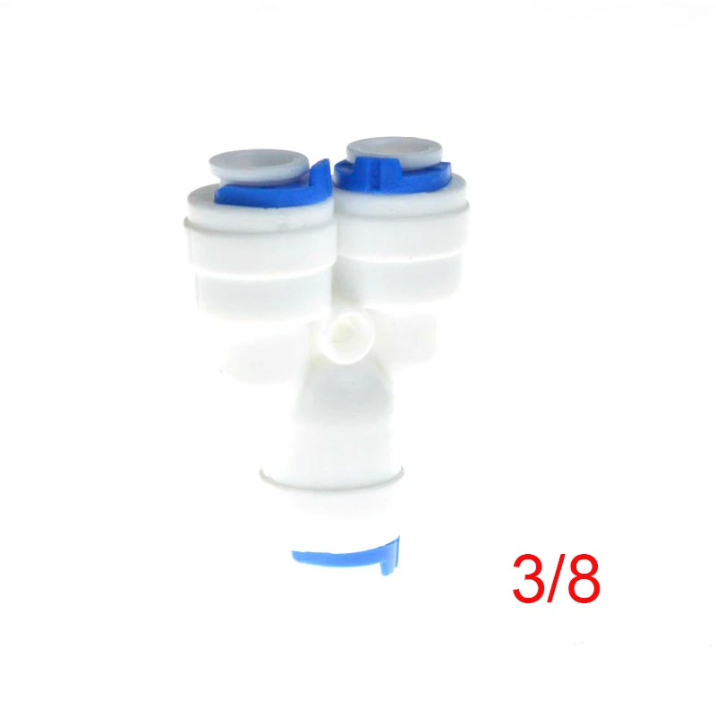 

5Pcs 3/8 " Tube OD Hose Connection Equal Type Y Quick Connection Fittings RO