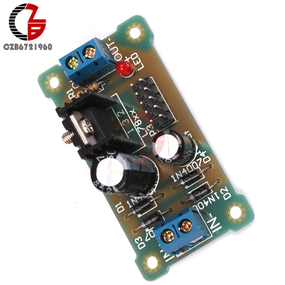 L7806 LM7806 Voltage Regulator DIY Kits 8V-35V to 6V Power Transformer Supply Voltage Coverter Module