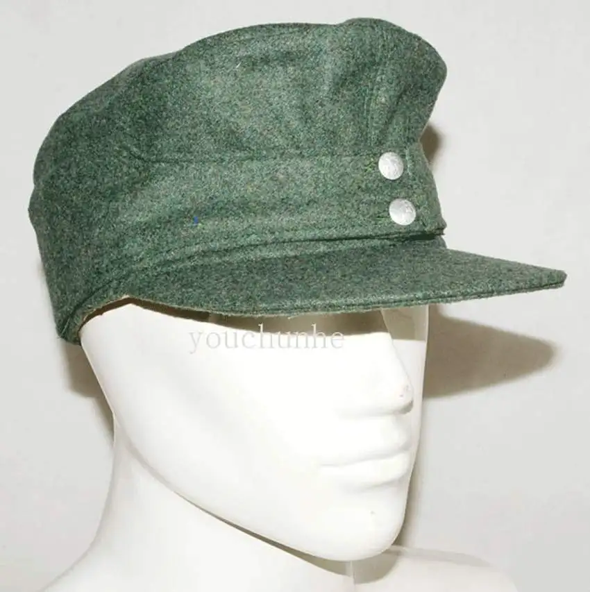 Military WWII WW2 German WH EM M43 Panzer Wool Field Cap- GM031