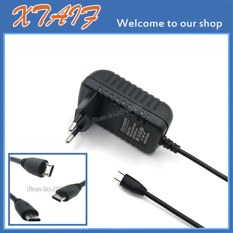 Adaptador de alta potencia AC/DC, cargador rápido de pared para Amazon Kindle Fire, 5V, 2A, 5V, 2000Ma, enchufe de EE. UU./UE/Reino Unido