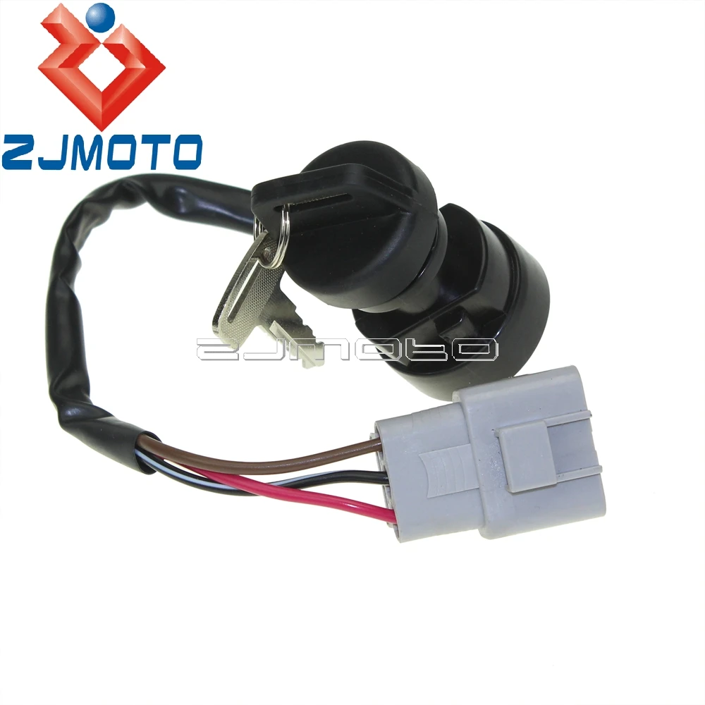 

Переключатель ключей зажигания для YAMAHA Big Bear 400 YFM400 4x4 2009 2010 2011 2012 ATV, аксессуары для мотоциклов на заказ