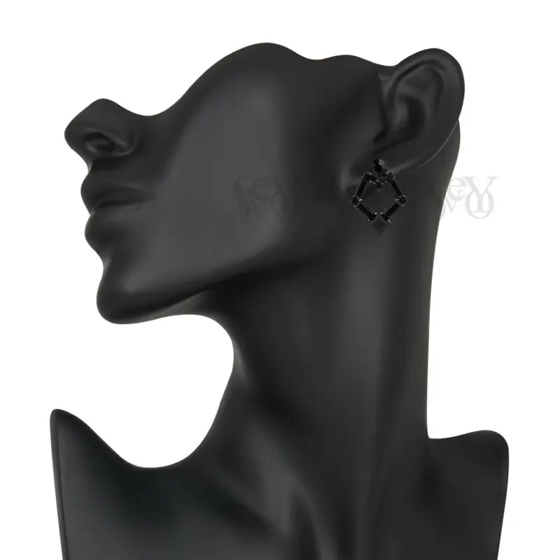 VEYO 6 Colour Novelty Stylish Geometric Rhinestone Stud Earrings for Women 2018 New Arrival Wholesale