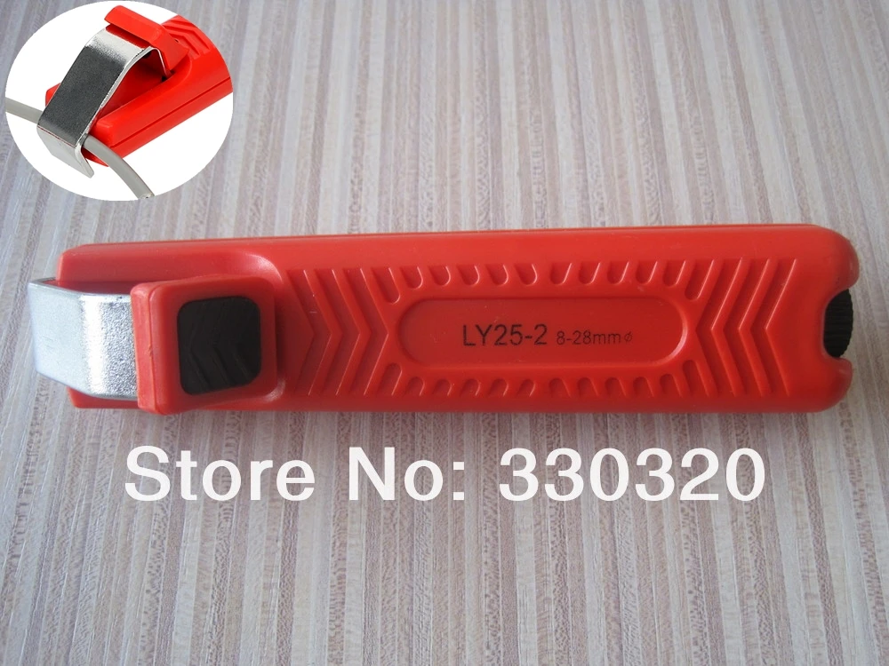 LY25-2 cable stripper coaxial cable stripper cutter for stripping cables diameter 8-28mm