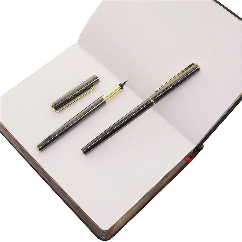 Pure Metal 0.38Mm Extra Fijne Vulpen Fijne Gift Pensstudent School Office Schrijven Pen Business Handtekening Pen