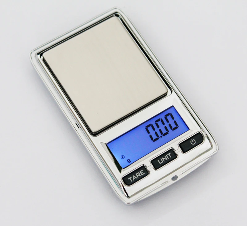 0.01g 200g Mini Electronic Diamond Gram Pocket Scale 0.01g Accuracy LCD Digital Jewelry Scales Lab Gem Carat Weight Balance