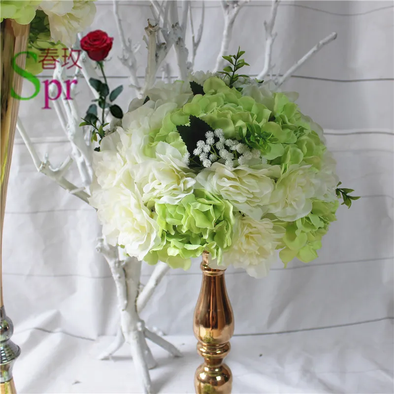 SPR wedding table center flower ball  wedding road lead artificial flore  centerpiece  wedding backdrop flower decoration