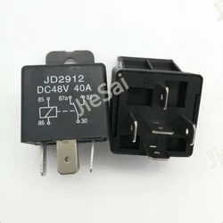 5pin DC 40A 12v 24v 36v 48V 60v 72v 80v Automotive relay auto relay for battery cars lighting