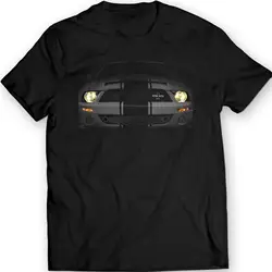 Mustang Shelby Gt500 The Cobra Black T-Shirt Newest 2019 Men'S Fashion Hipster Tees Summer Mens T Shirt Funny Cotton Tee