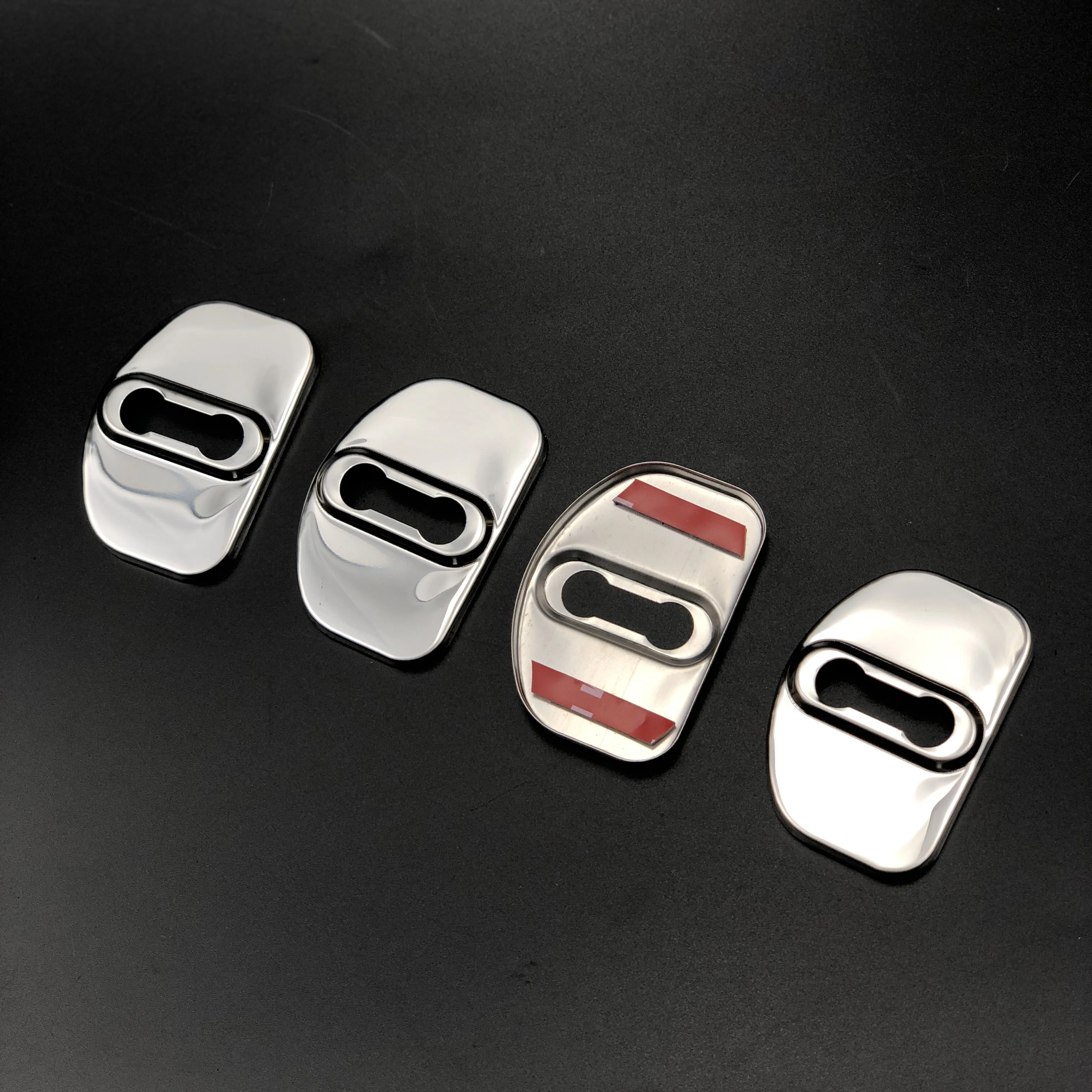 4pcs Car Door Lock Anti Rust Cover For Renault Koleos Kadjar Captur Clio Megane Duster Latitude Laguna Talisman Scenic Fluenec